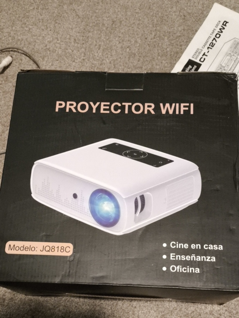 WiFi Projector JQ818C - White